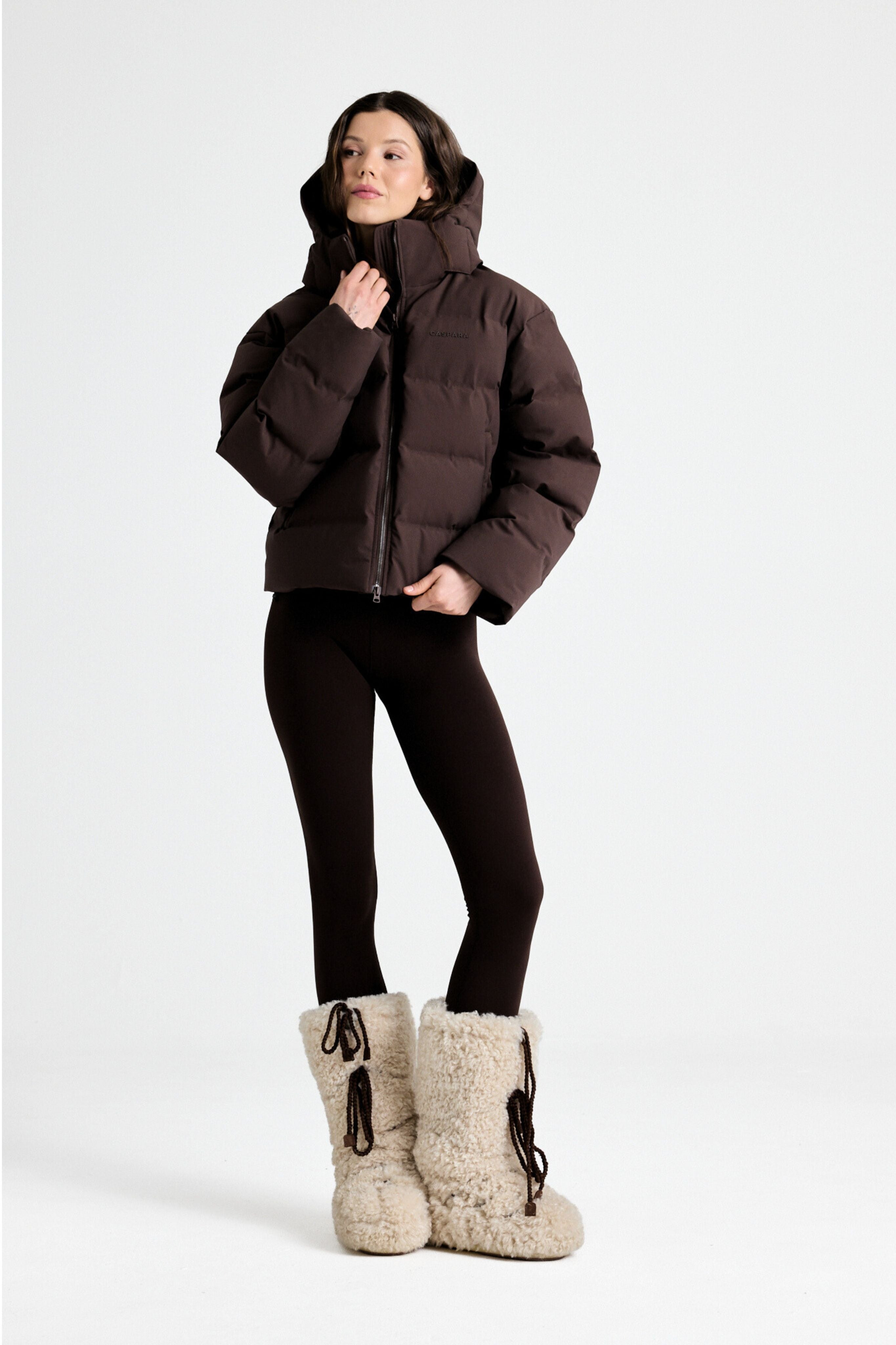 W. Aurora Puffer Jacket - Espresso